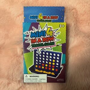 Mini 4 in a Row Travel Game